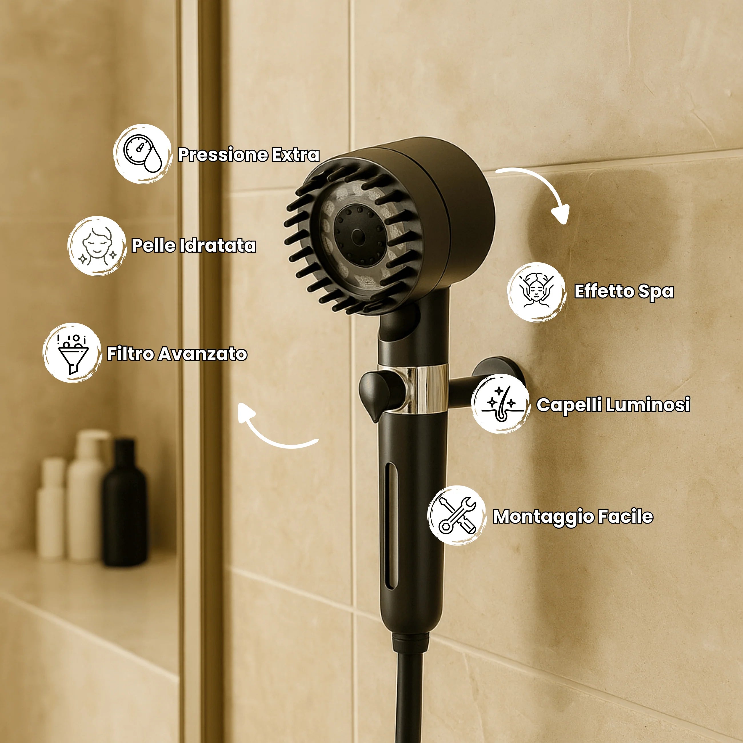 LuxyShower™ Soffione Luxy