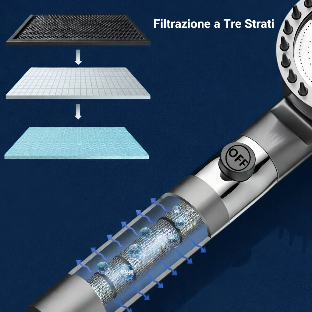 LuxyShower™ Soffione Luxy